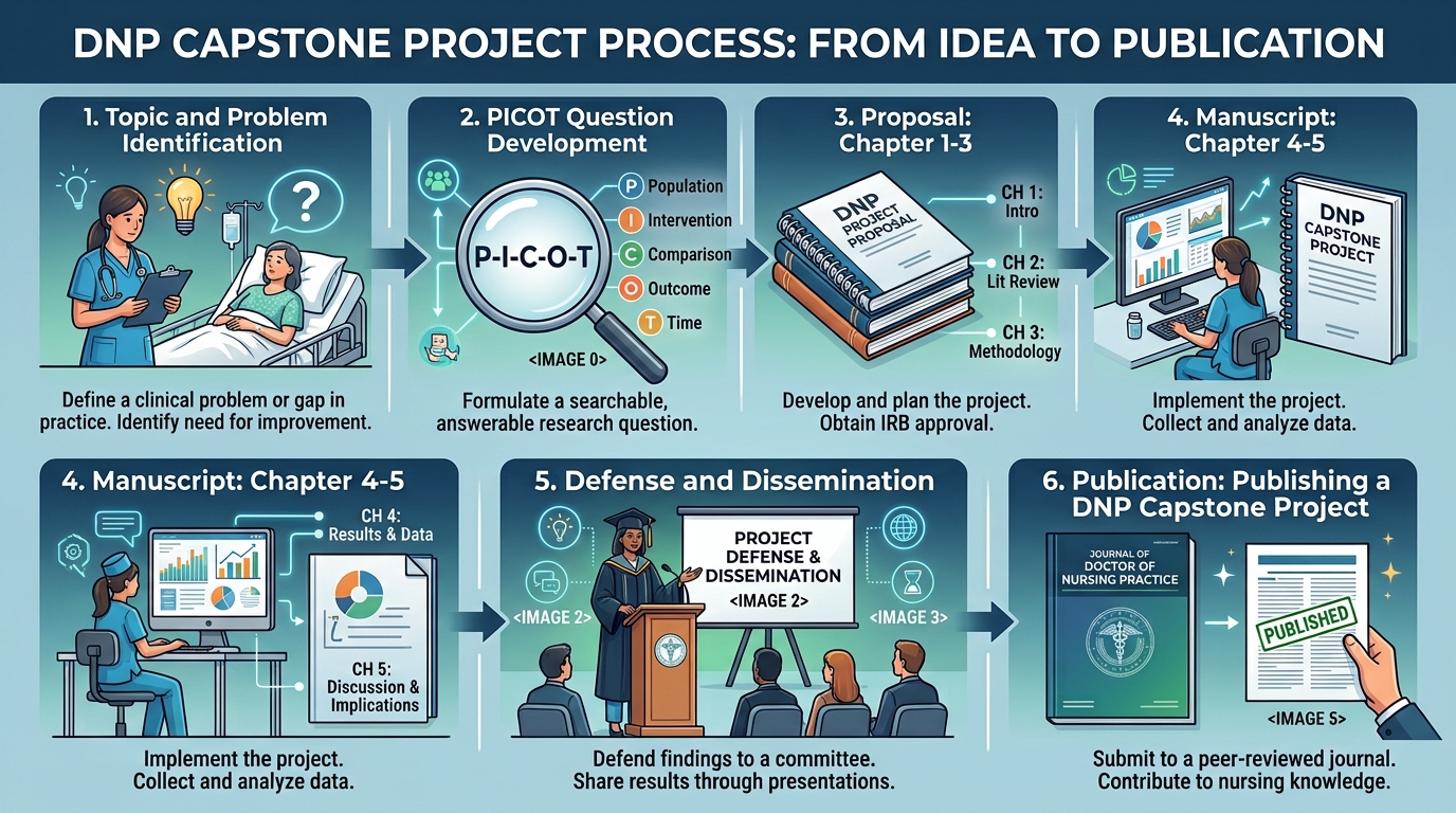 DNP Capstone Project Process From Idea to Publication